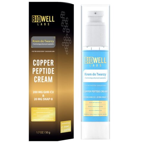 Copper Peptide Cream (GHK-CU) Miedź 50ml